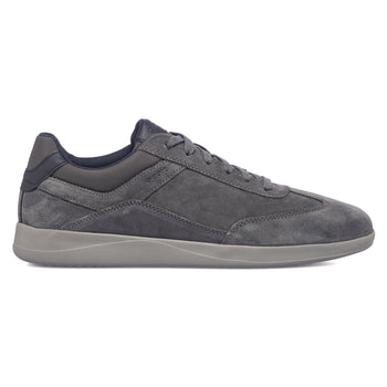 Sneakers grigie da uomo in pelle scamosciata Geox Kennet, Uomo, SKU m114001361, Immagine 0